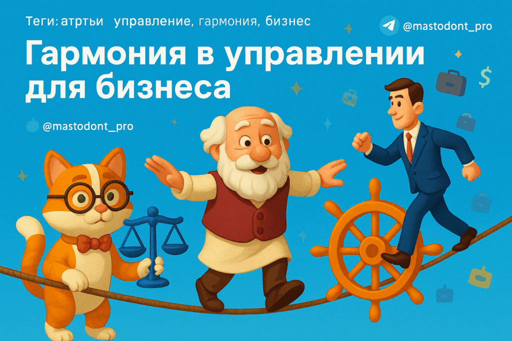    Путь к гармонии: Как философ и кот учёный изменяют бизнес через искусственный интеллект и концептуальное управление Andrey M.