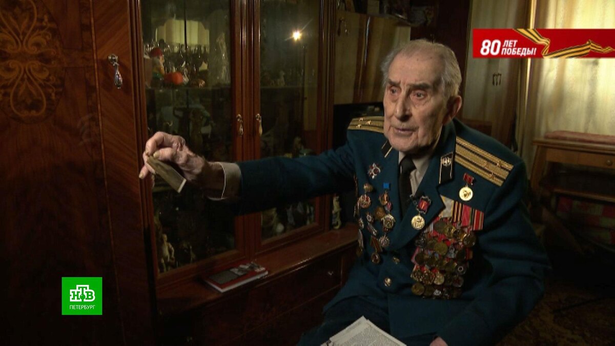    101-летний ветеран прожекторного полка рассказал свою историю Победы