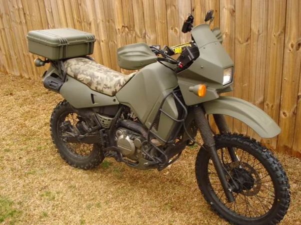 Kawasaki KLR 650.