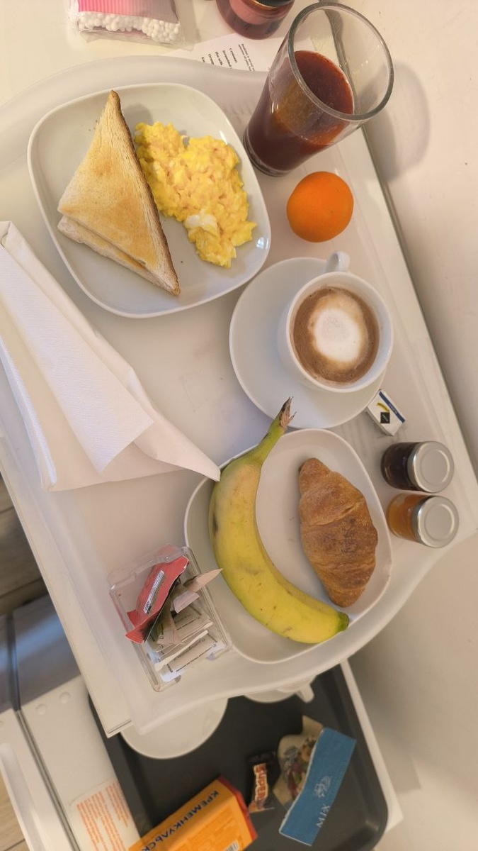 Мой завтрак в отеле