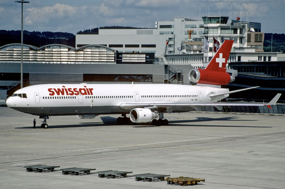 HB-IWF, по прозвищу «Во», самолёт, участвовавший в аварии. (Aero Icarus)
