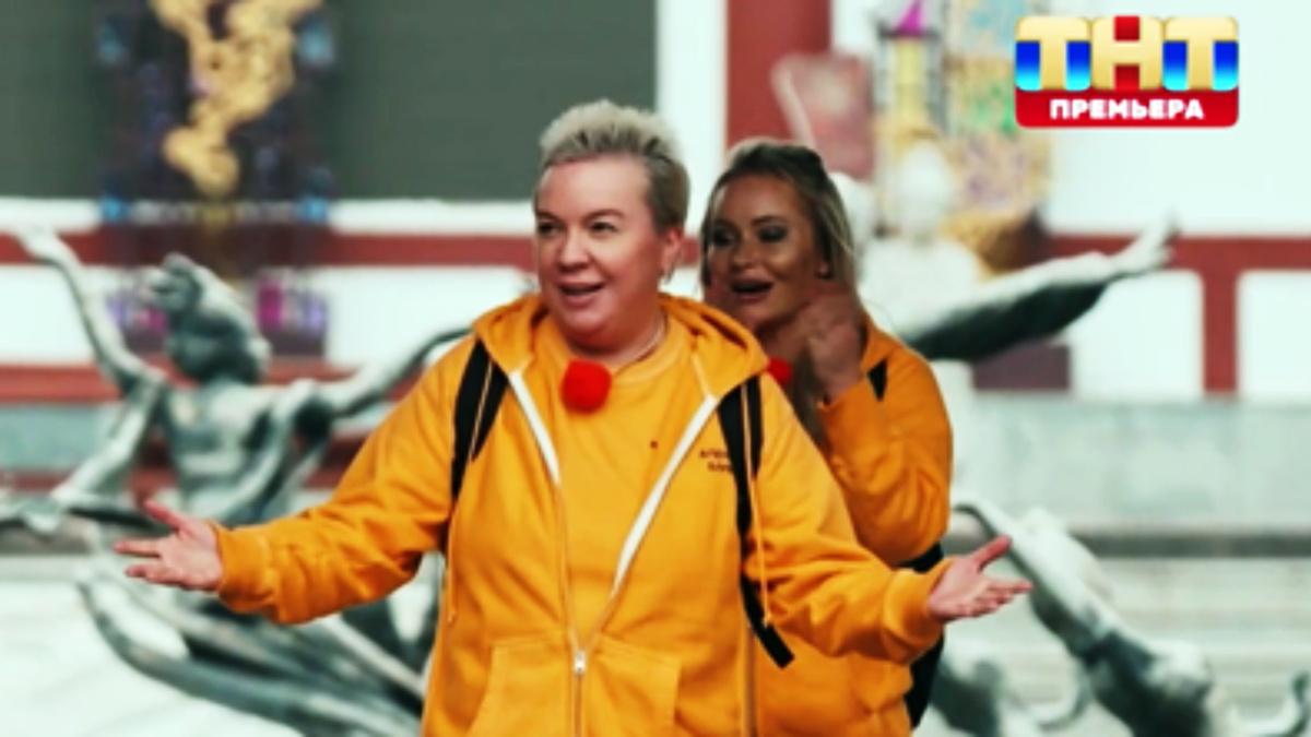 Кадр из шоу "Сокровища императора"/ ТНТ