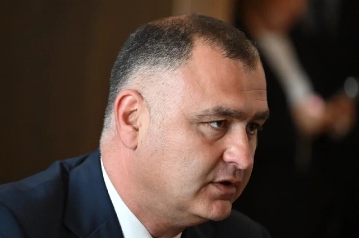    Президент Южной Осетии Гаглоев прибыл в Москву на празднование Дня Победы