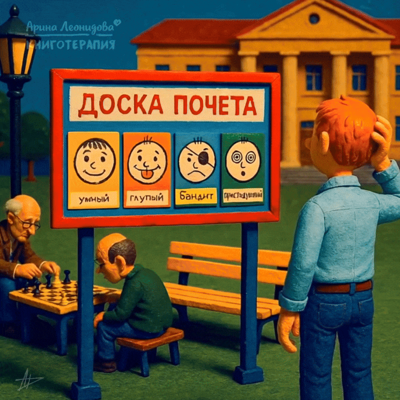 Умный. Глупый. Бандит. Простодушный.