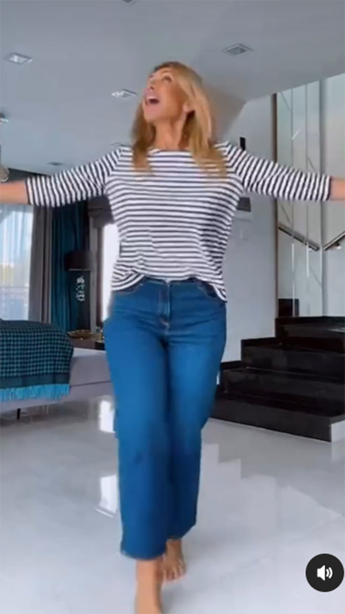 Танцующая и неунывающая Ирина Агибалова. Фото: соцсети Ирины Агибаловой