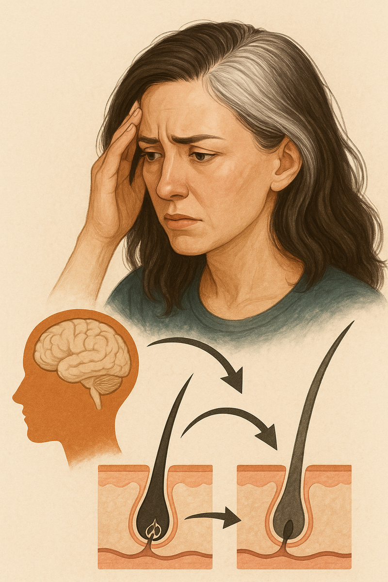 Седые волосы