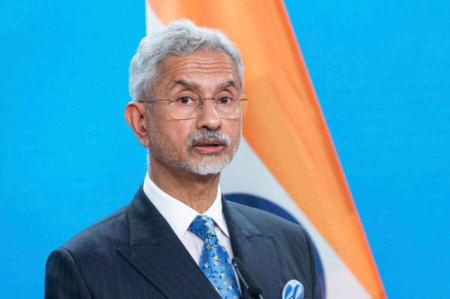    Министр иностранных дел Индии Субраманьям Джайшанкар / Источник: © Christophe Gateau/AP/TASS