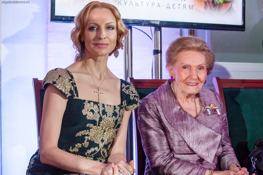 Илзе Лиепа и Маргарита Жигунова