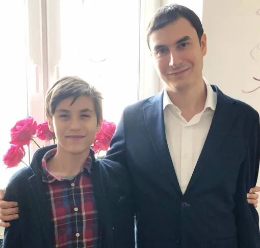 Шаргунов с сыном