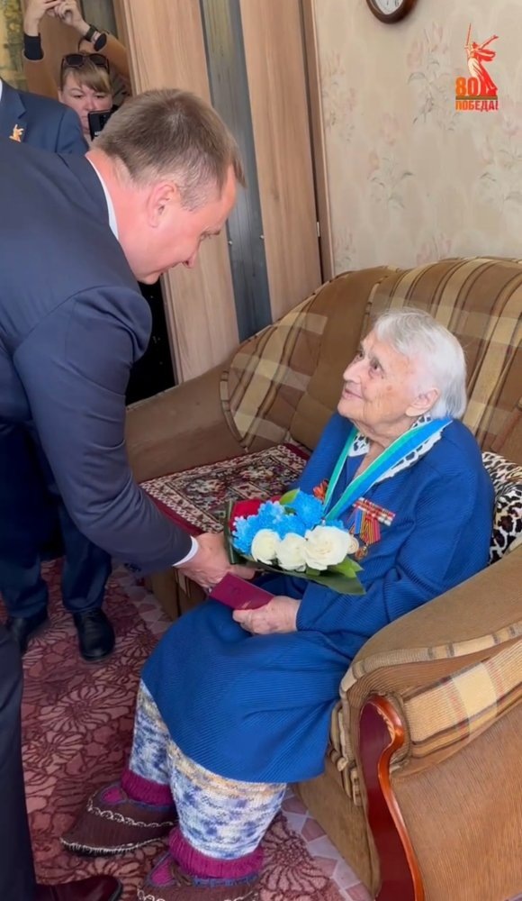    В Сургуте ветерану войны присвоили звание Почетного гражданина города