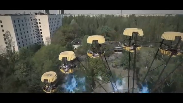 Колесо обозрения в городе Припять ! 