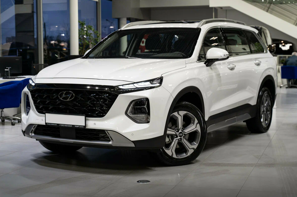 Hyundai Santa Fe. Источник иллюстрации - auto.ru