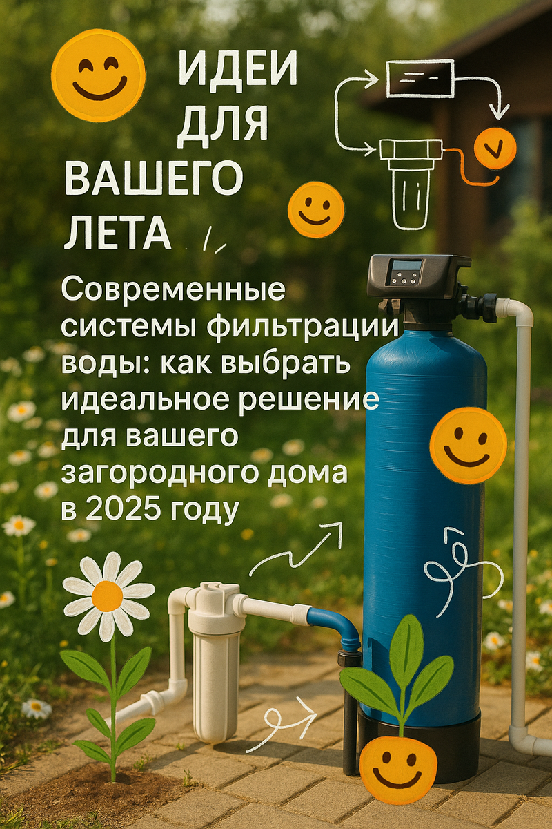    Современные системы фильтрации воды: как выбрать идеальное решение для вашего загородного дома в 2025 году