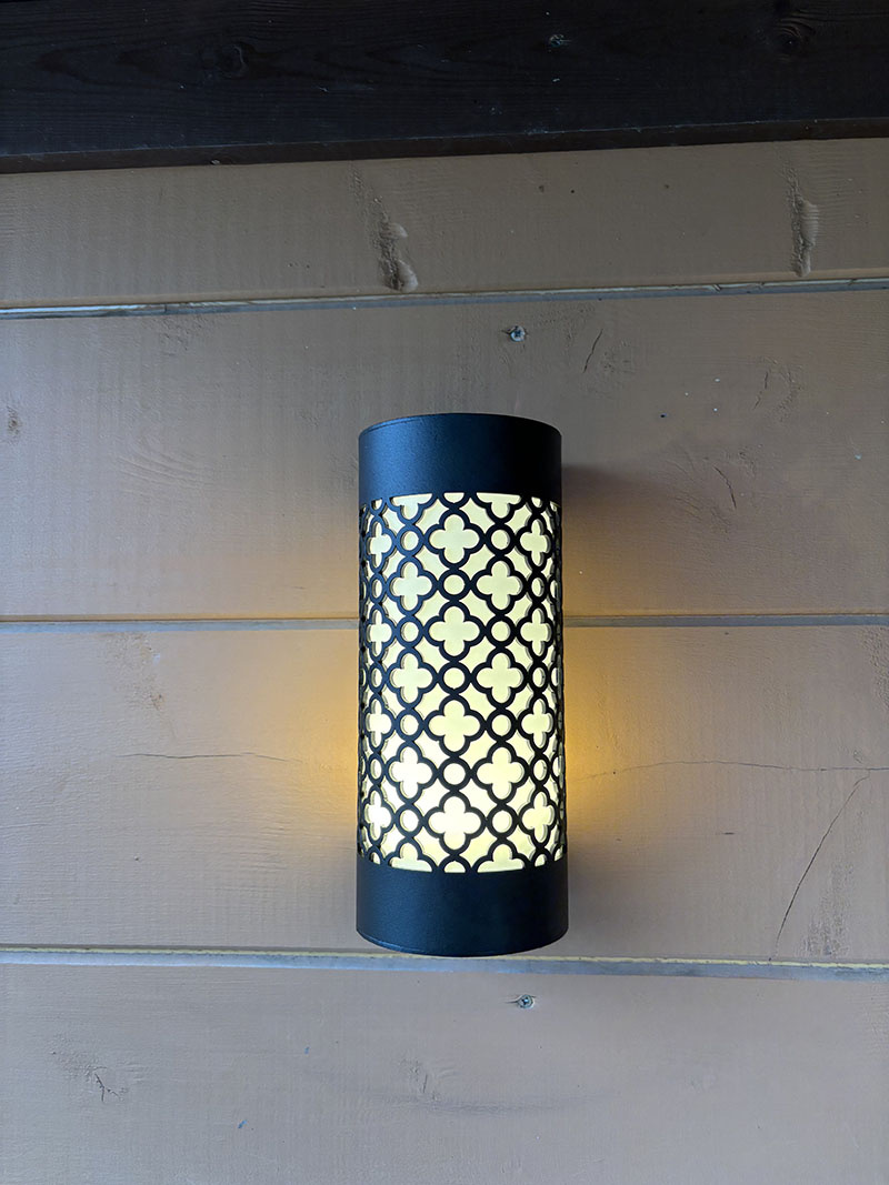 Светильник от Casadelavida Aster, Черный, Круглый, Уличный, Длина 250мм