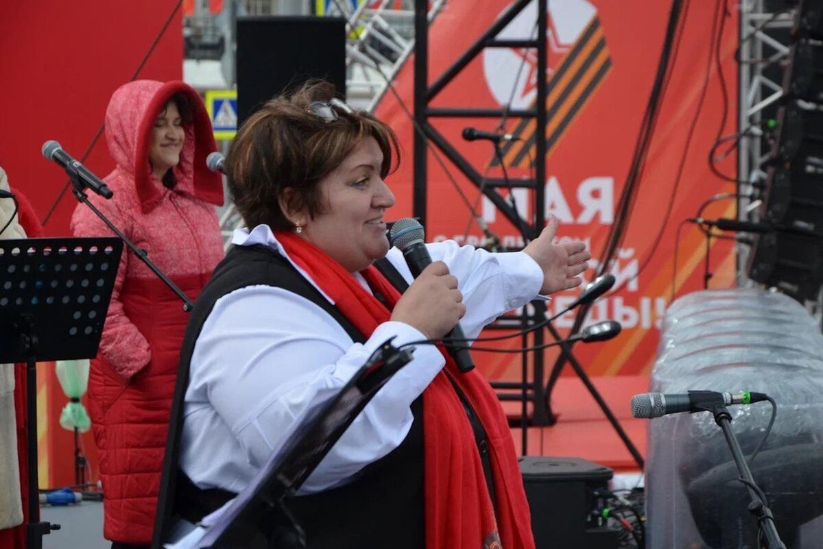 Ульяна Меньшикова и "Победный хор". Cергей Зыков