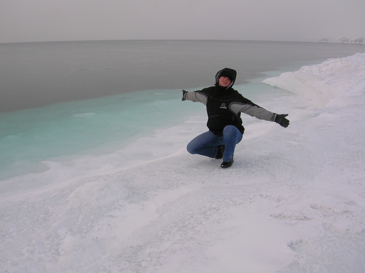 На берегу Охотского моря