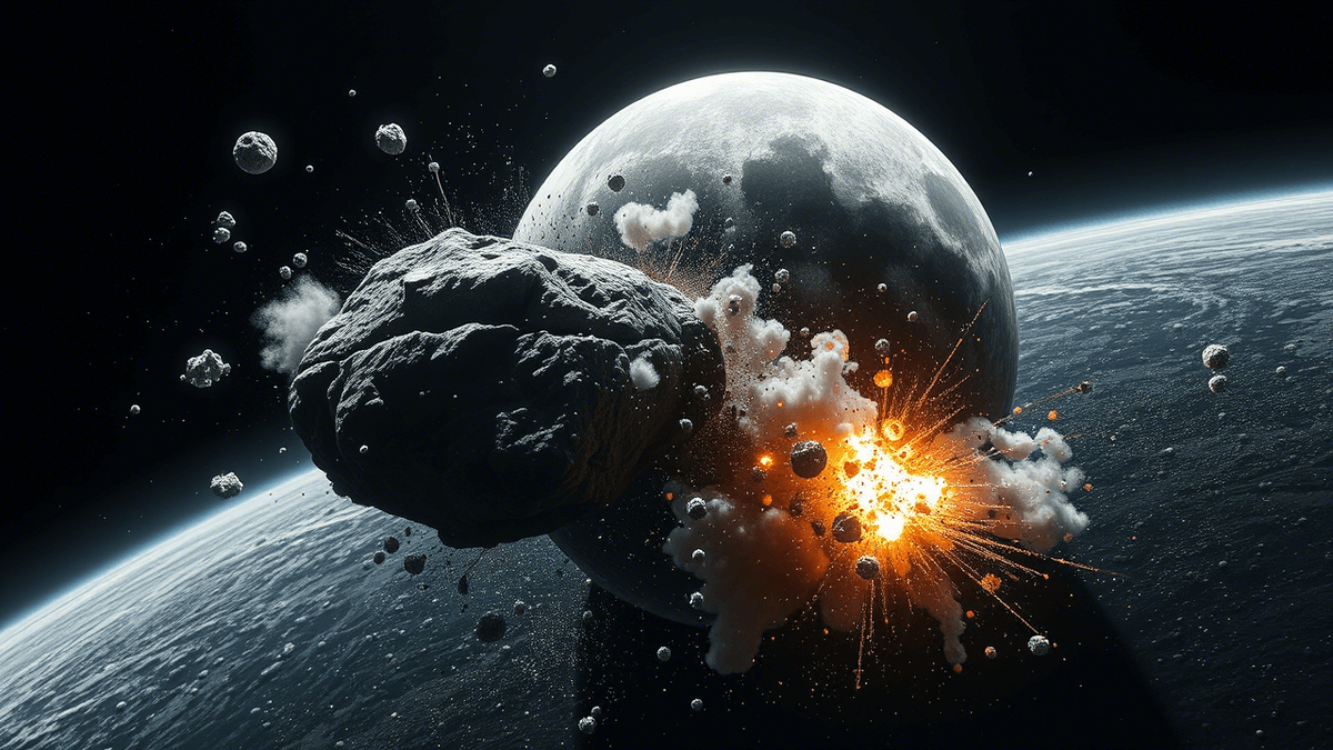    Луна может покинуть орбиту Земли из-за космической катастрофы