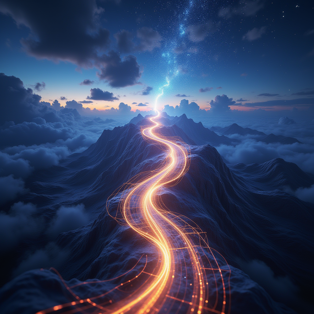 Это ускоряющееся восхождение к пониманию, созиданию, решению задач. Рост, который начался с малого – еще один алгоритм, еще одна нейросеть... А потом – взрыв.