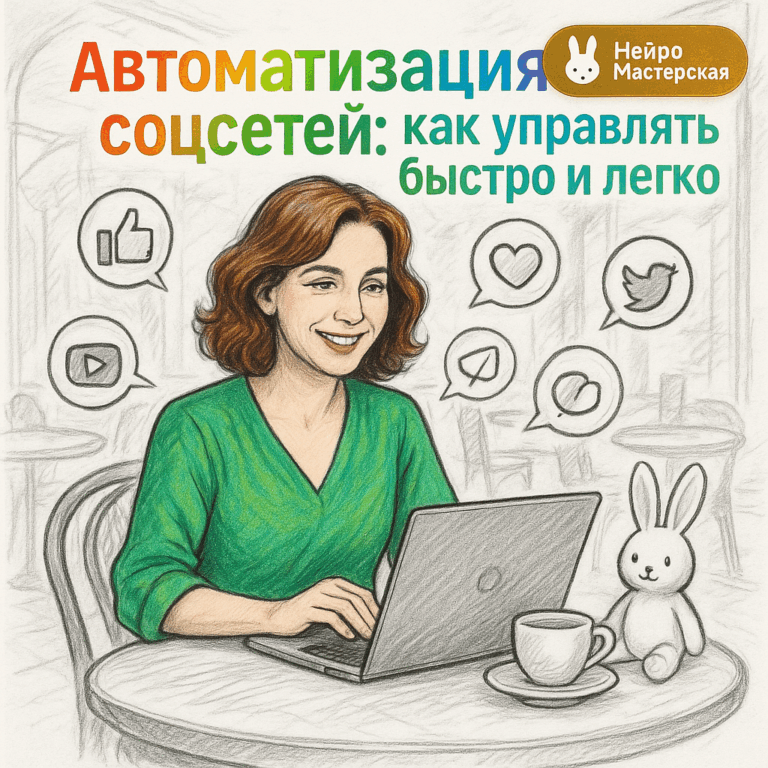    Автоматизация соцсетей: как управлять быстро и легко Оксана Солдатова