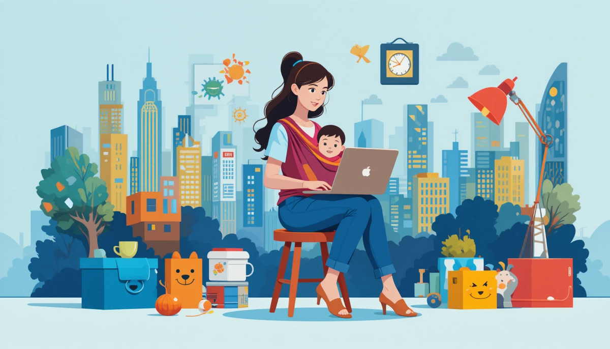 На вершине фриланса. Даже если под тобой детский стульчик