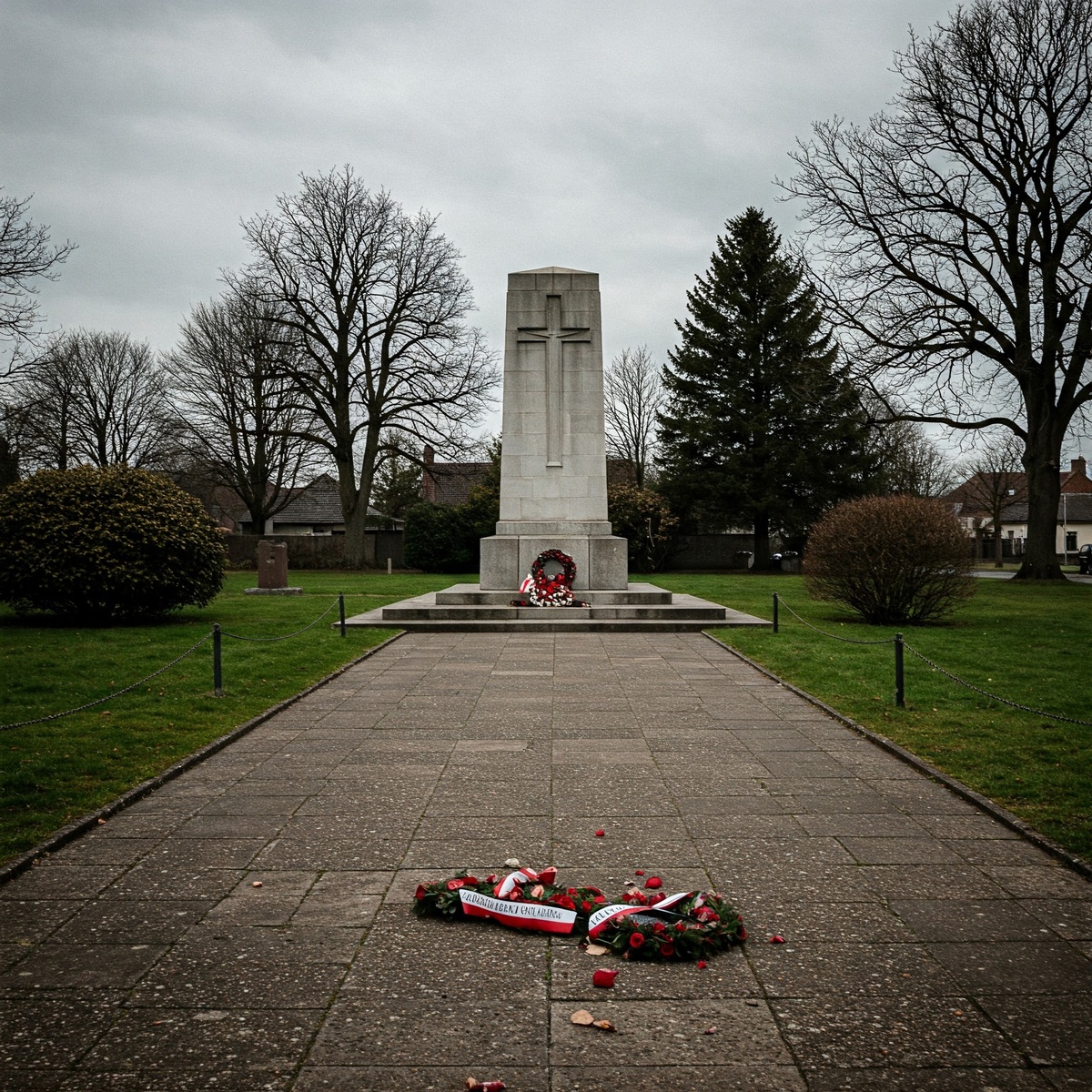 День памяти жертв второй мировой, изображение сгенерировано нейросетью