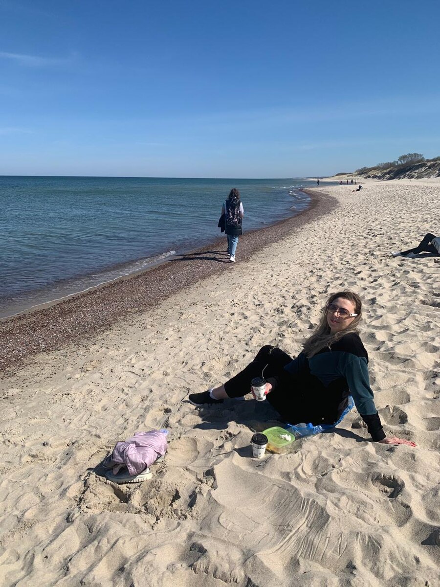 Круглый год на пляже красота