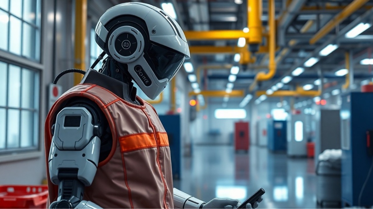 Так может выглядеть дворник в виде андроида. Есть не просит.