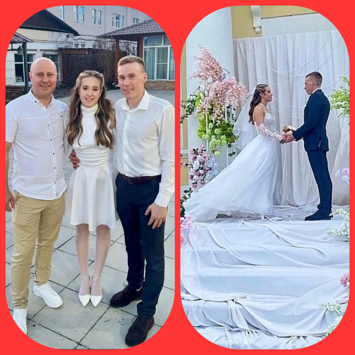 Здесь ещё присутствует и тренер Павла - Пётр Ямских