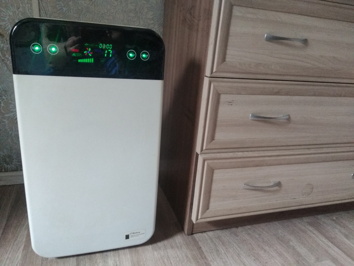 Воздух гоняет - очищает