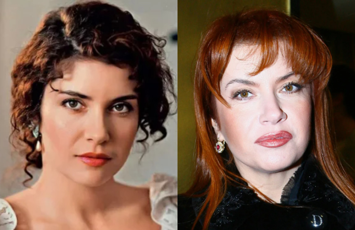 на фото Вера Сотникова в молодости и сейчас 