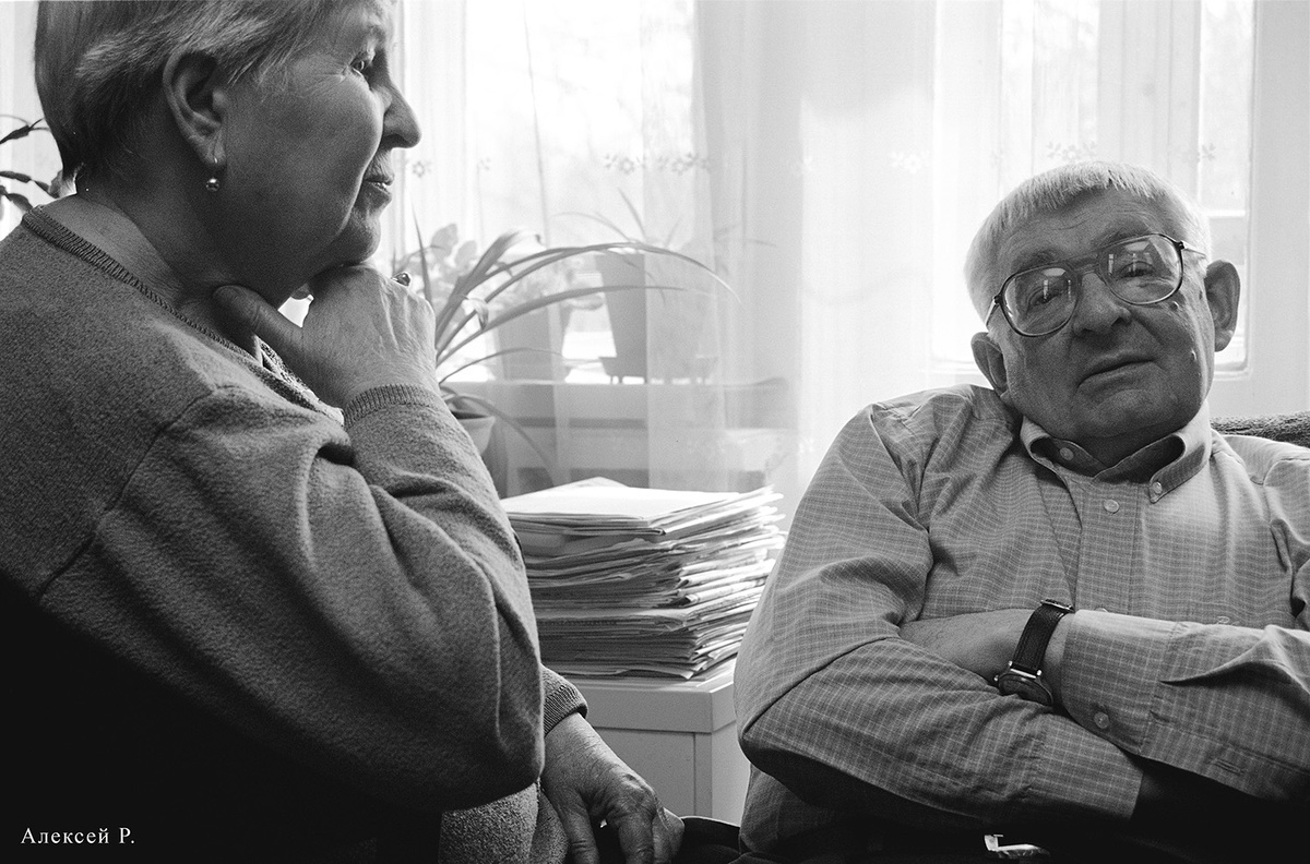 Даниил Драпкин с супругой