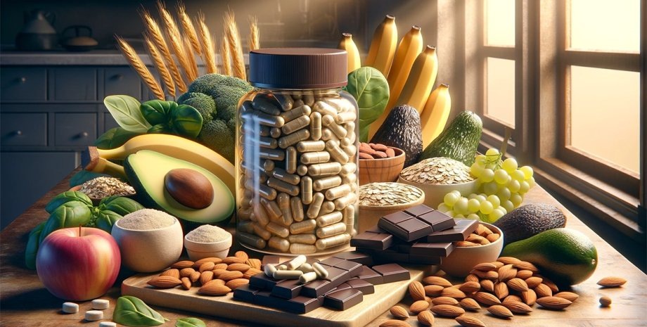 Продукты богатые магнием