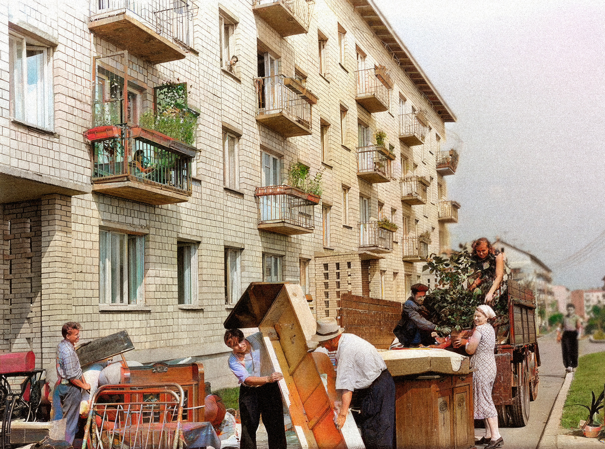 Переезд. Изображение из открытых источников.