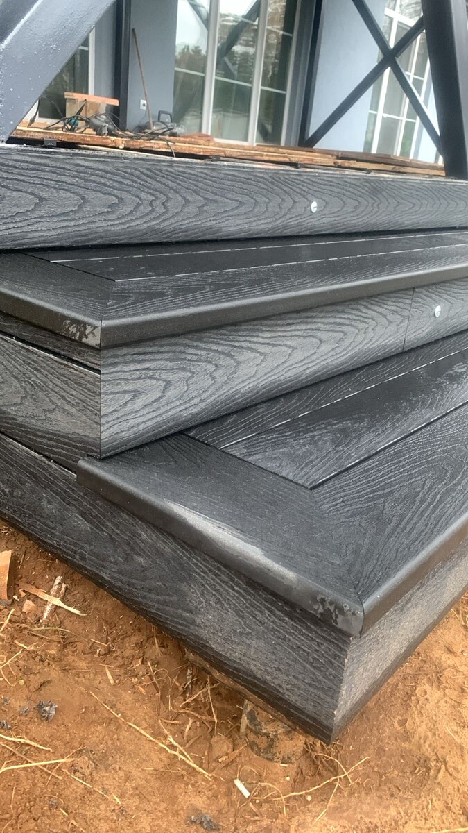 ступени террасы дпк частного дома