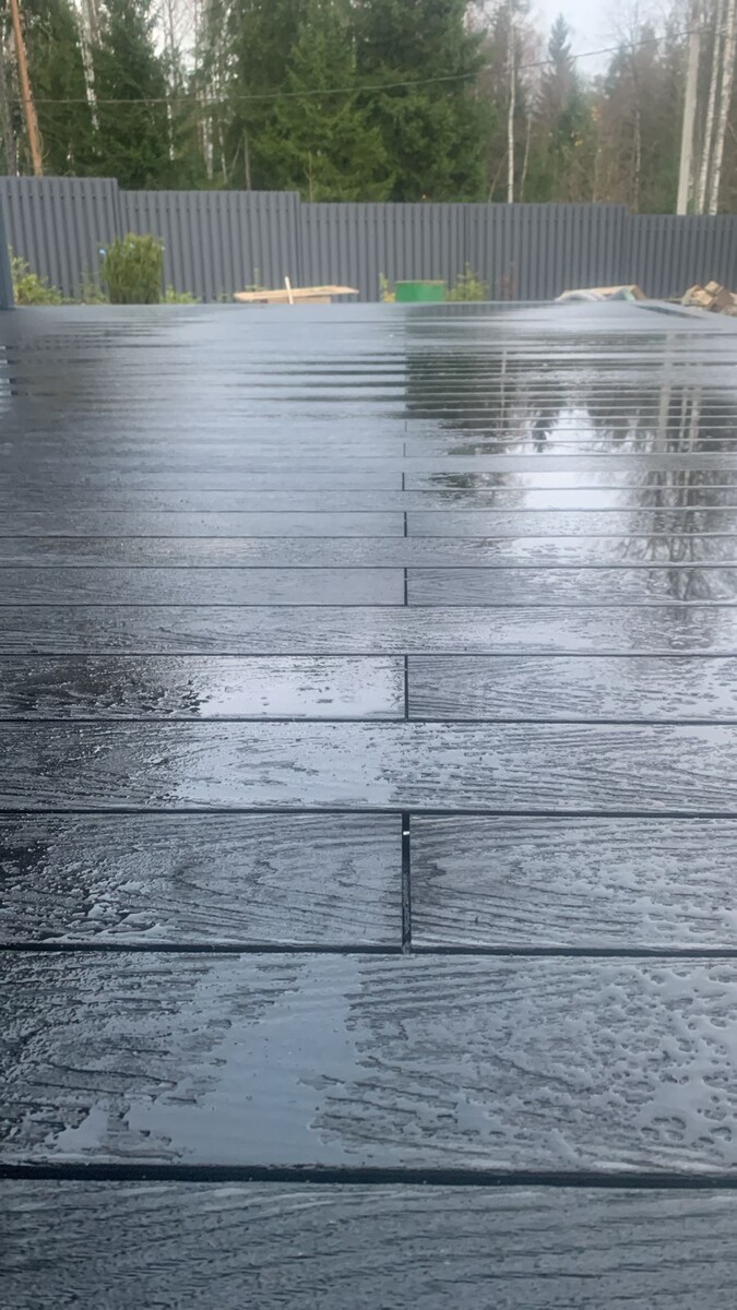 террасная доска дпк 3D Lux 150x25мм ТехноПарк ДПК