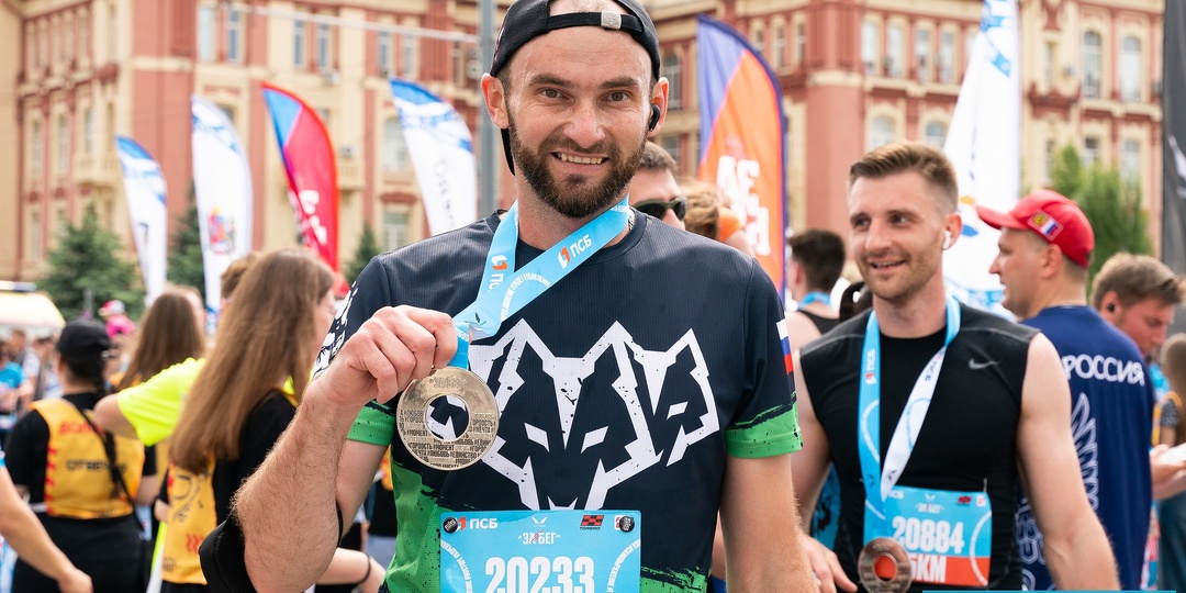 Забег РФ 2024, мои 5 километров на скорость🏃‍♂️