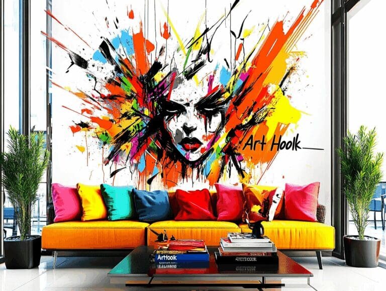    Граффити в интерьере квартиры: как сделать ваш дом уникальным и стильным с помощью уличного искусства Art-Hook.Ru