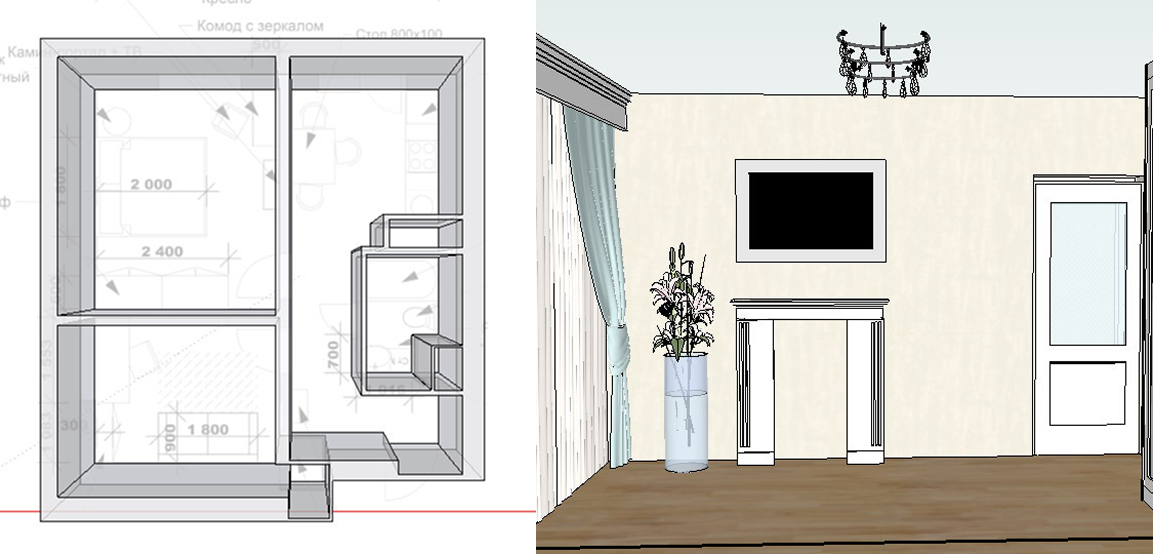 Планировка квартиры