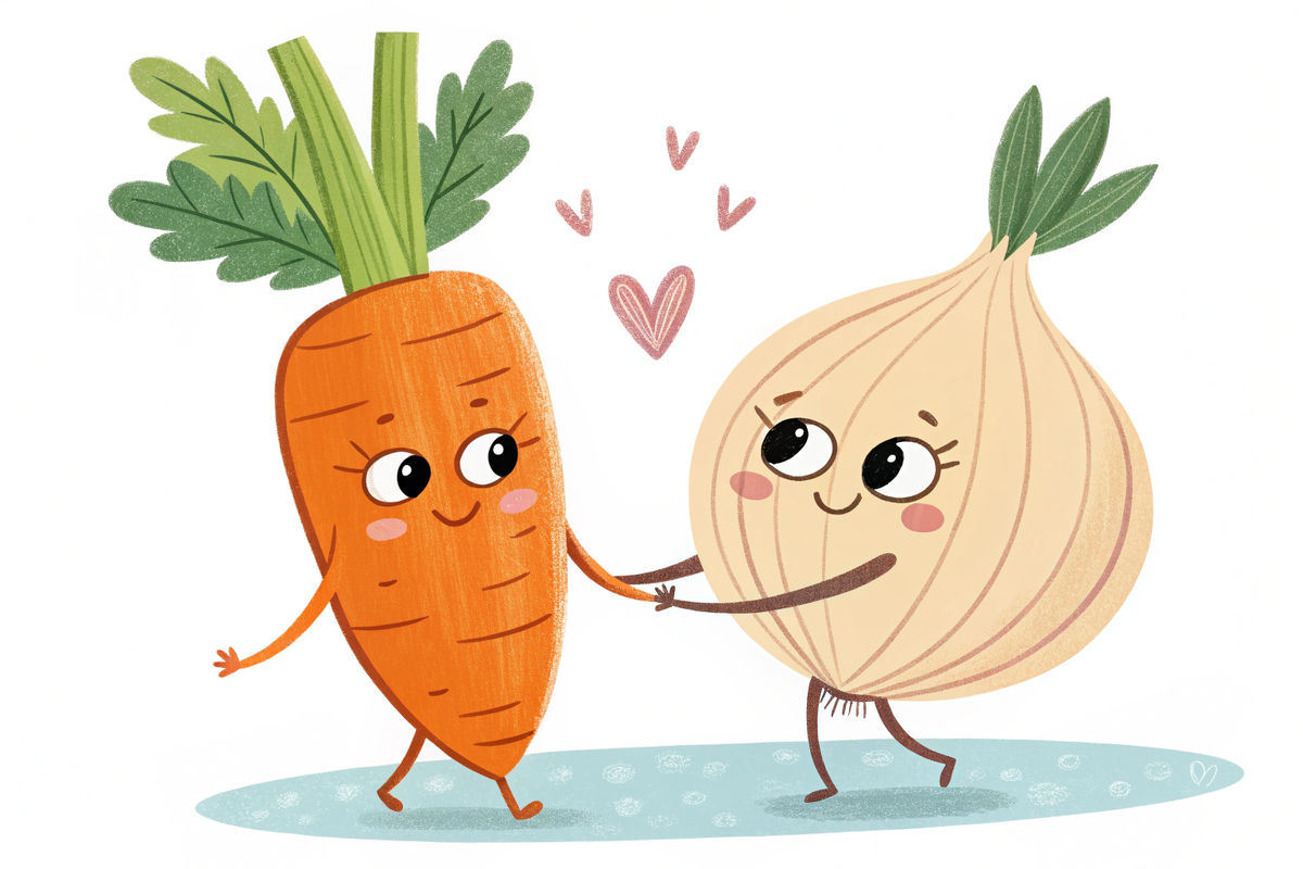 Хорошие соседи на грядке