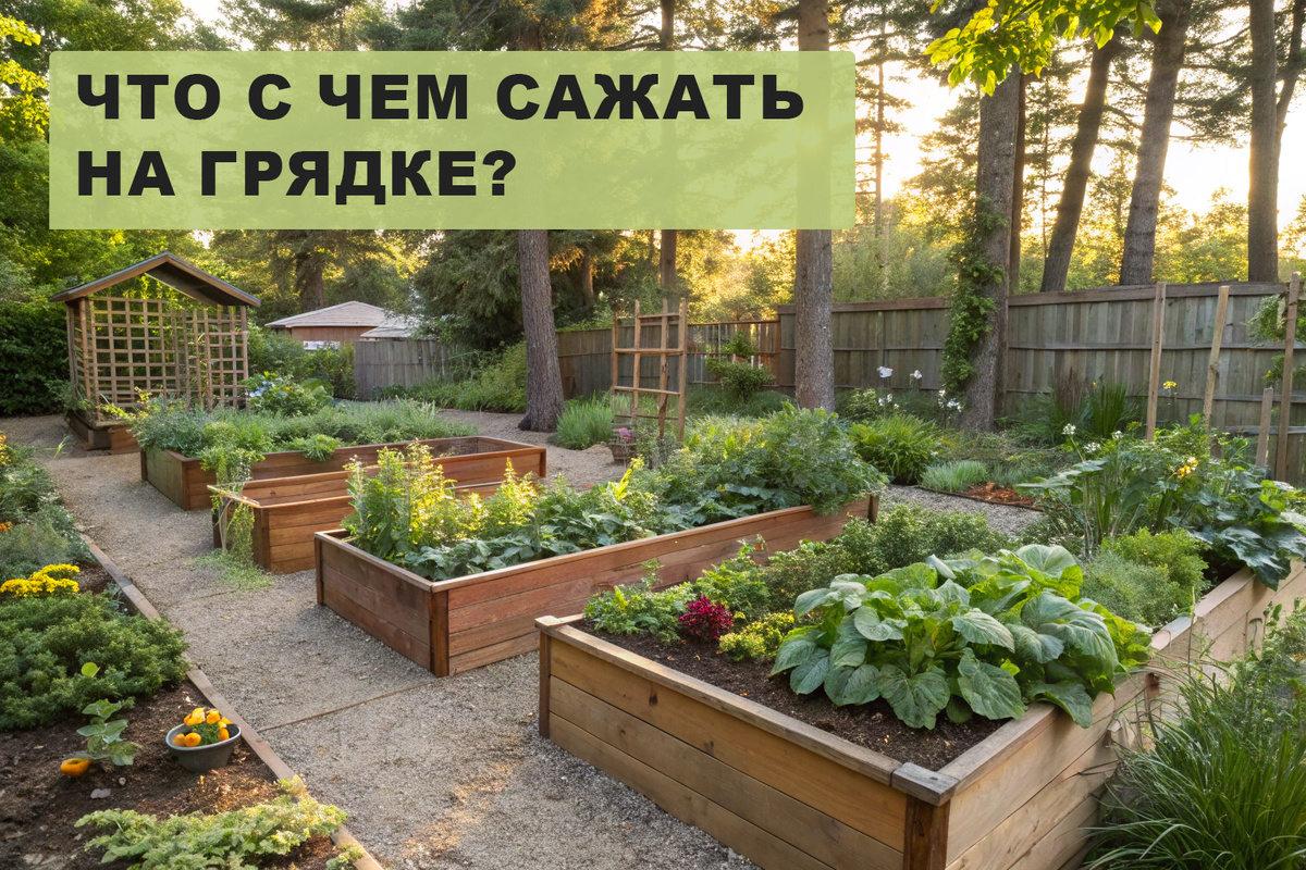 Расскажу о проверенных парах овощей, которые дружат