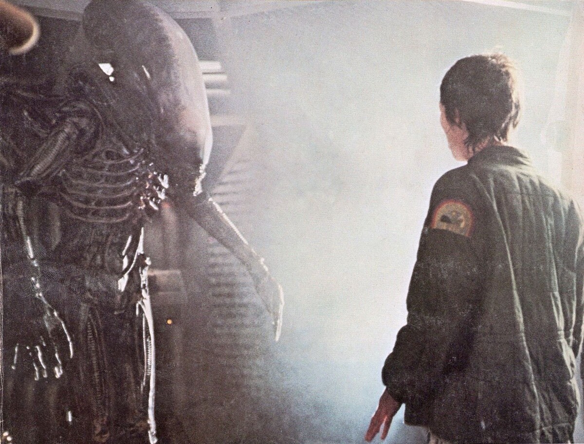 Кадр из фильма "Чужой" 