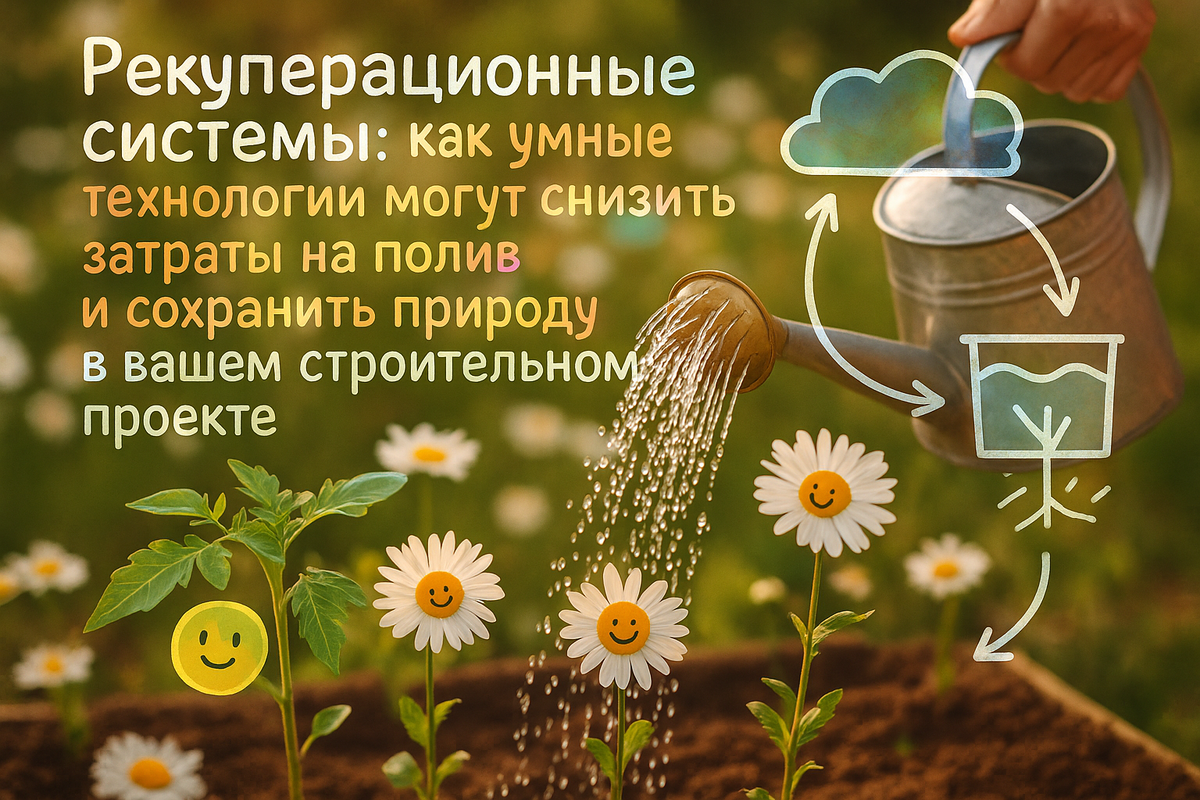   Системы рекуперации: как умные технологии могут снизить затраты на полив и сохранить природу в вашем строительном проекте