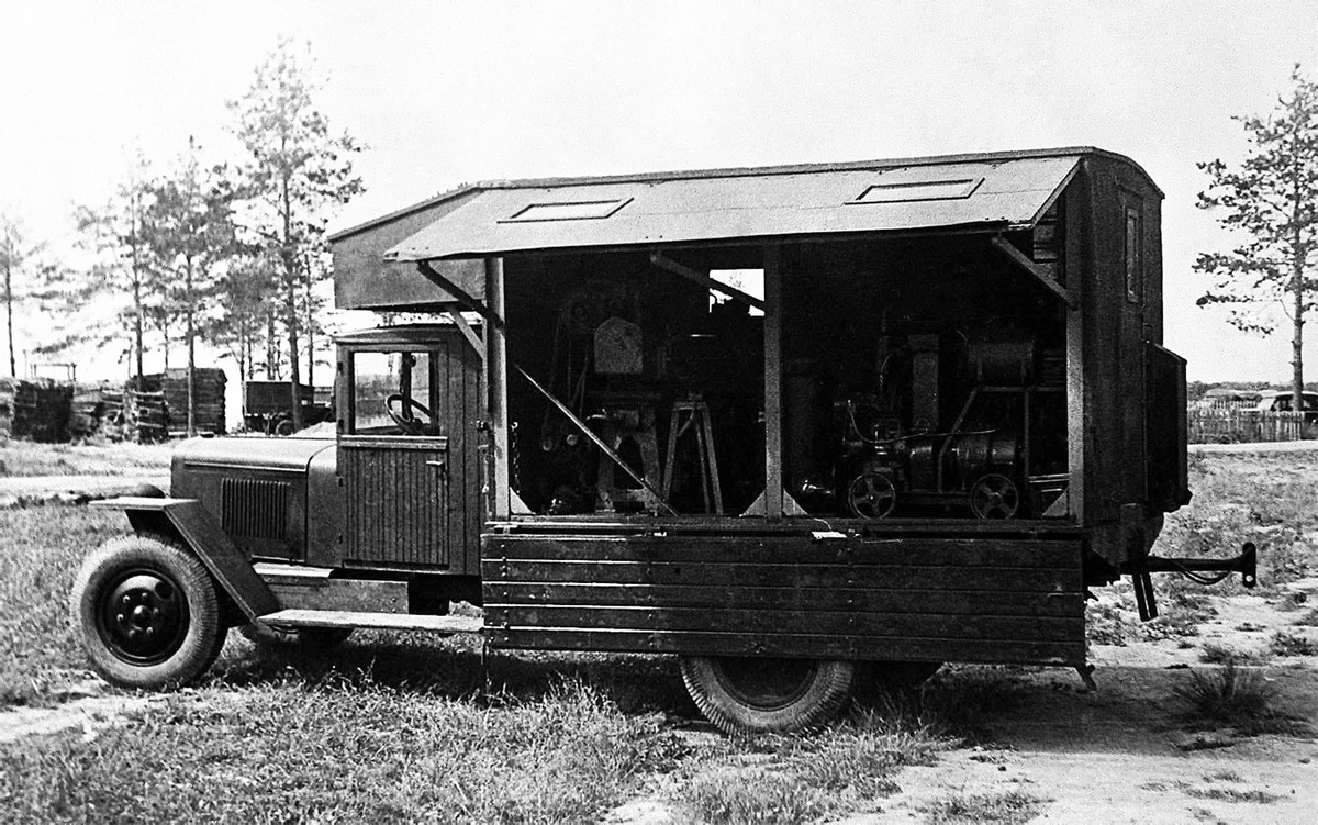 Армейские и фронтовые передвижные мастерские