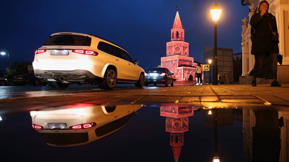 В Казани на Спасской башне покажут световое шоу 9 мая.📷Фото: Владимир Антонов / Коммерсантъ