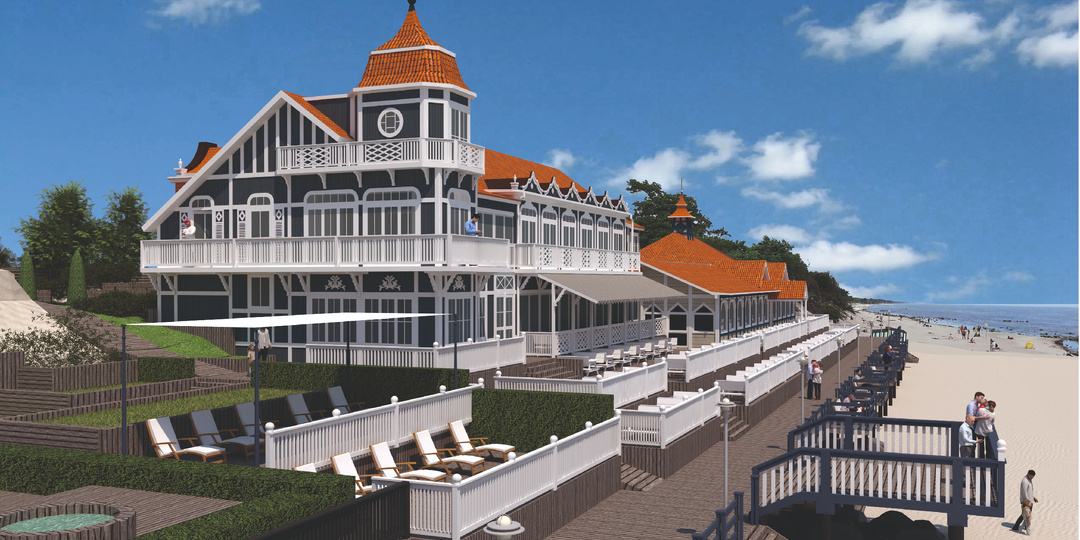 Ресторан " Дача на море" .Зеленоградск