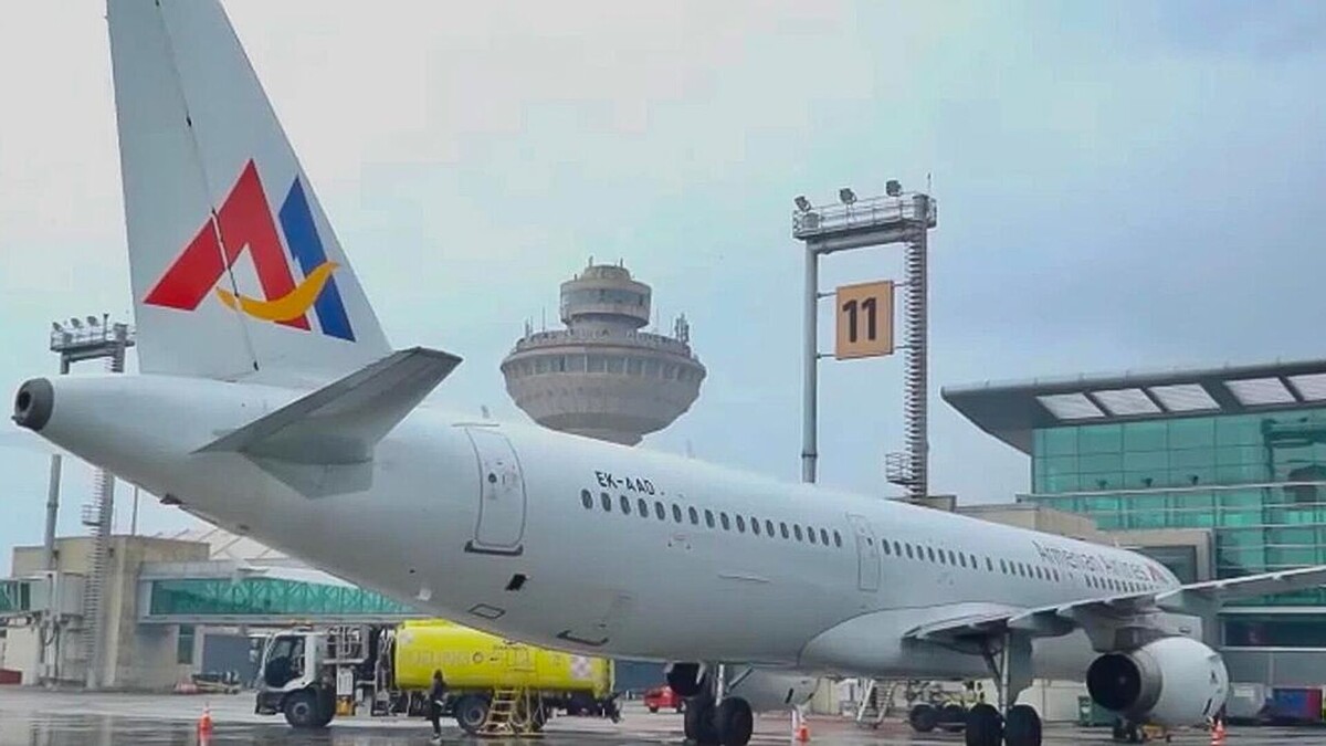 © Photo : press office of the Armenian Airlines