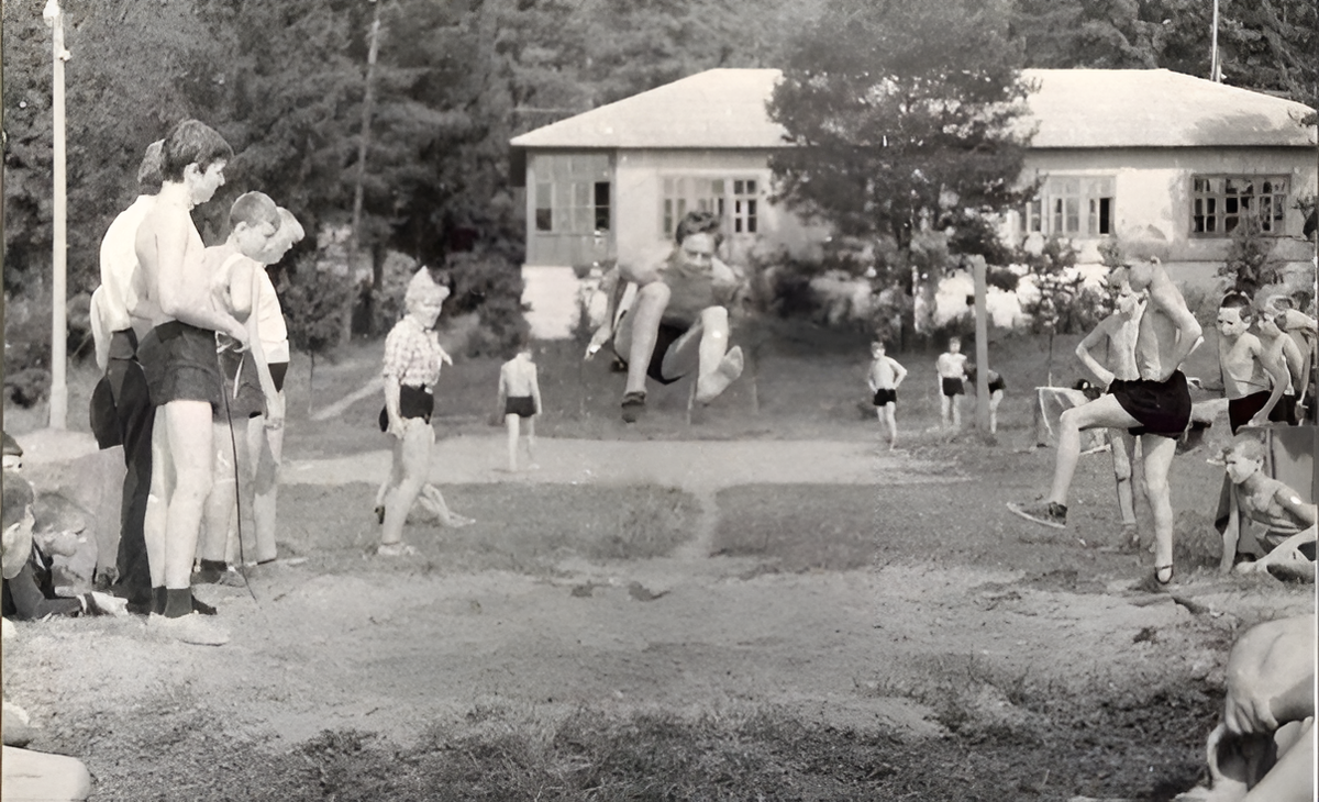 Прыжки в длину.
