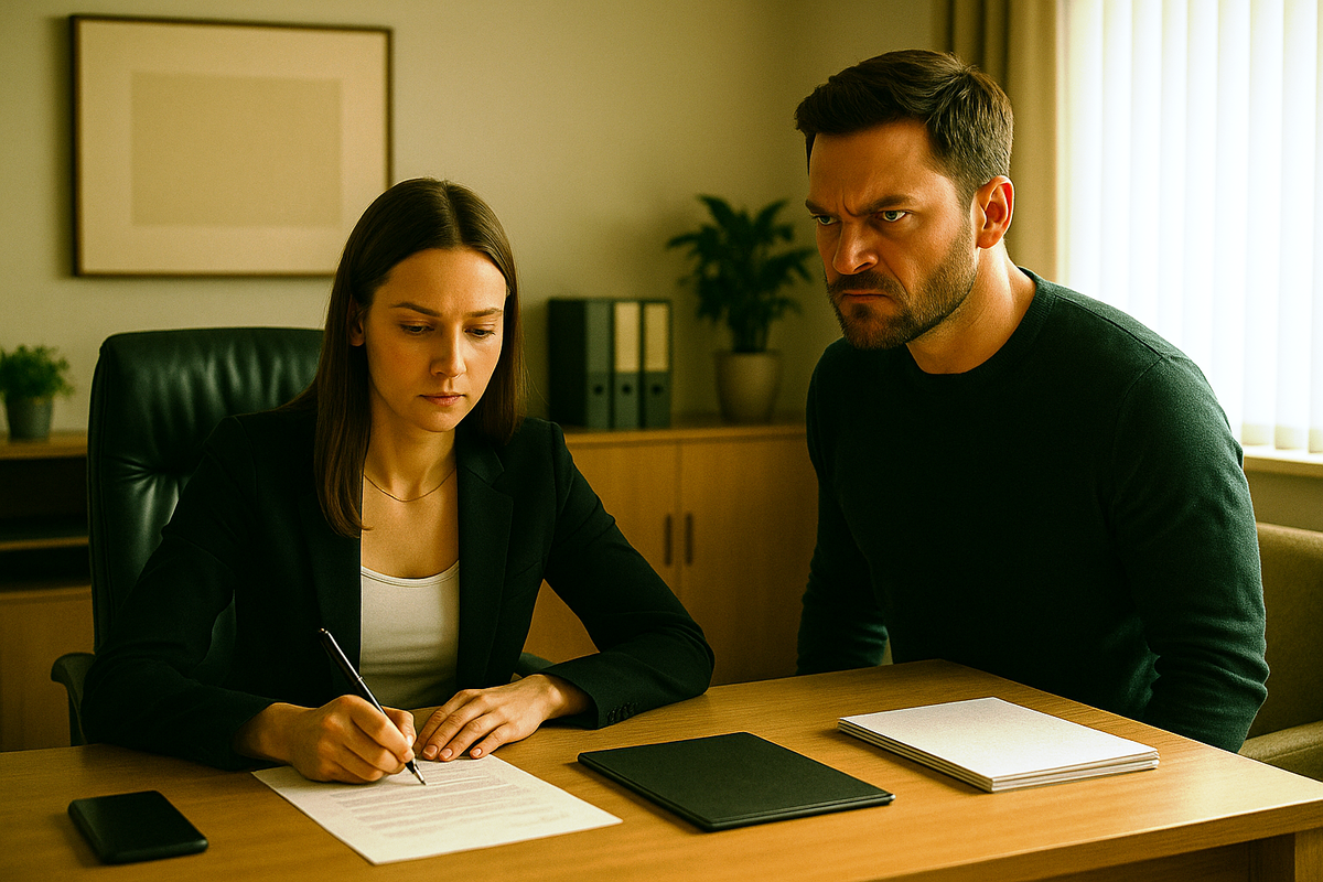 Ты не хозяйка, а кошмар! — рявкнул он. Через год я подписывала приказ о его увольнении