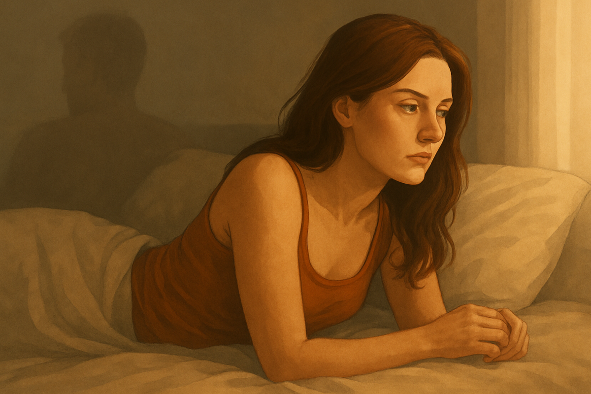 Мы лежали рядом. Его рука скользнула по моей талии. Я сделала вид, что сплю. Тело отозвалось не желанием — холодом.