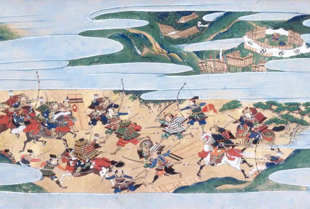 Shinnyo-do Engi (Иллюстрированный свиток о происхождении зала Shinnyo-do), храм Shinshogokurakuji, Japan Times